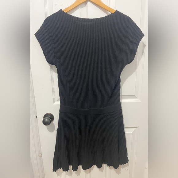 Maeve Ruth by Anthropologie
Black ribbed knit sweater dress - Picture 1 of 5